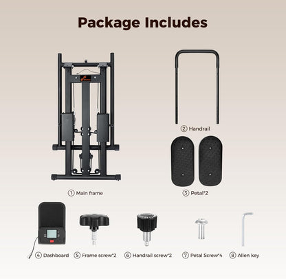 Foldable Stair Stepper for Exercise at Home Fitness Steppers