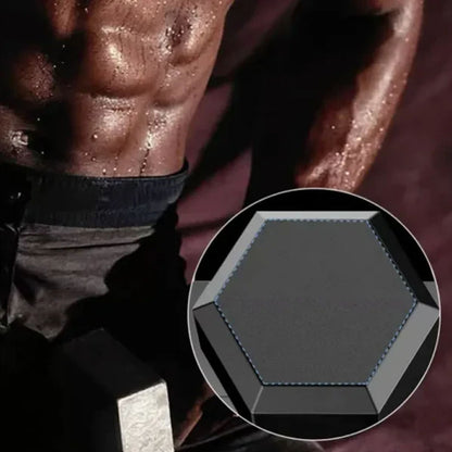 15kg Rubber Hex Dumbbell