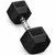 15kg Rubber Hex Dumbbell