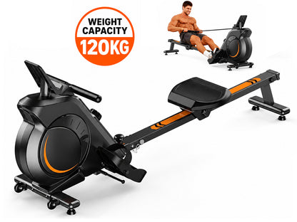 Adjustable Aerobics Rowing Machine – Resistance Home Fitness Rower