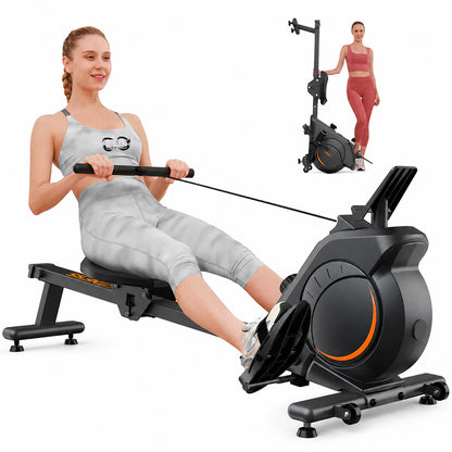 Adjustable Aerobics Rowing Machine – Resistance Home Fitness Rower