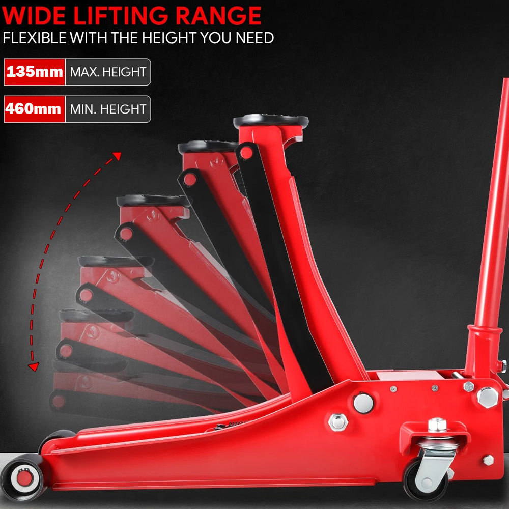 3 Ton Hydraulic Floor Jack Low Profile Car Trolley Jack