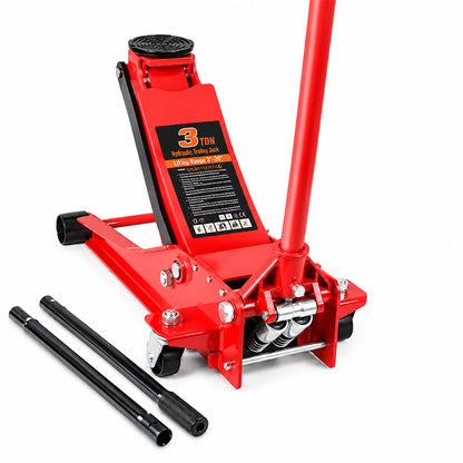 3 Ton Hydraulic Floor Jack Low Profile Car Trolley Jack