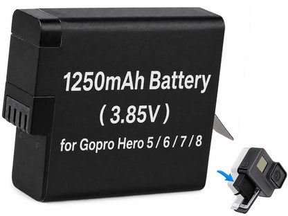 Compatible Battery for GoPro Hero 5 / 6 / 7 / 8