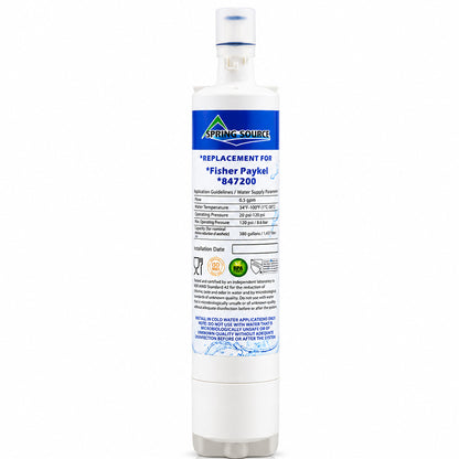FFL-122F compatible for Fisher and Paykel 847200 FWC3 Refrigerator Water Filter