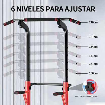 Power Tower Pull-Up & Chin-Up Station – Adjustable Workout Equipment