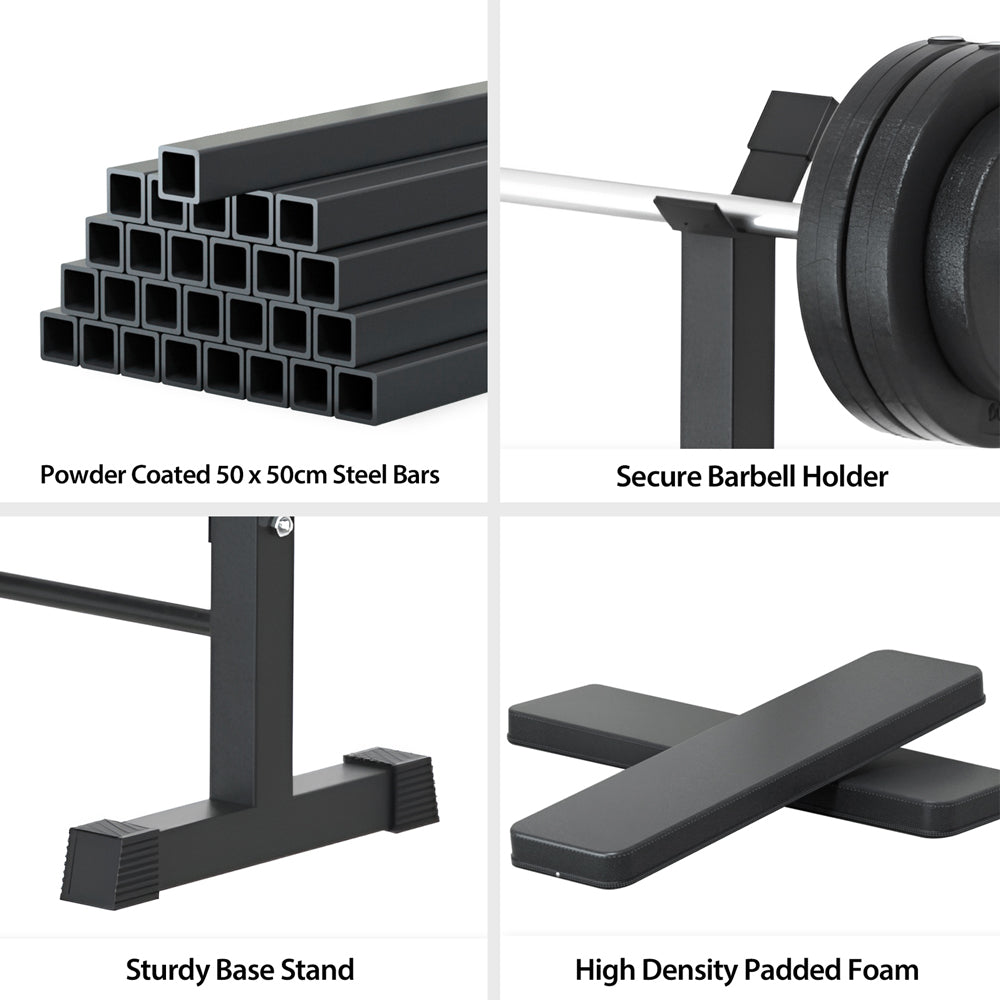 Flat Weight Bench With Rack | Bench Press
