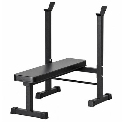Flat Weight Bench With Rack | Bench Press