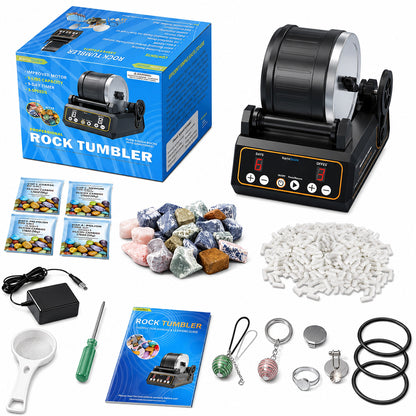 Electronic Rock Tumbler Kit Polishing Machine