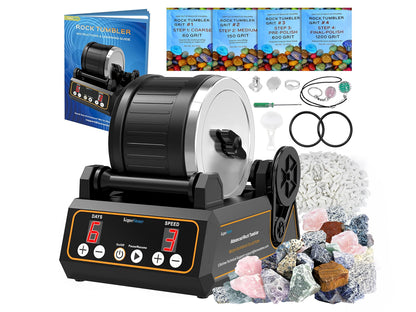Electronic Rock Tumbler Kit Polishing Machine