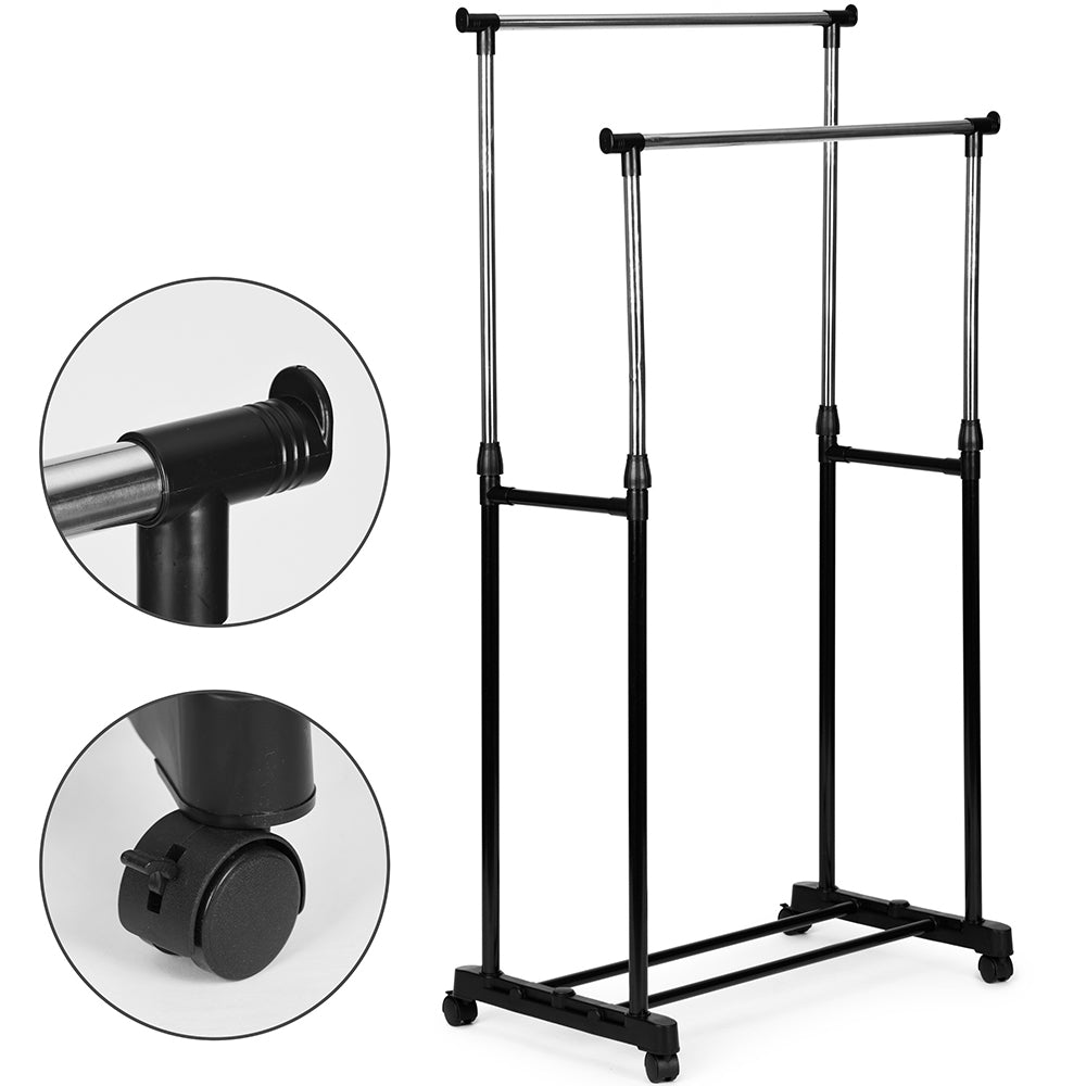 Double Garment Rack Cloth Rack