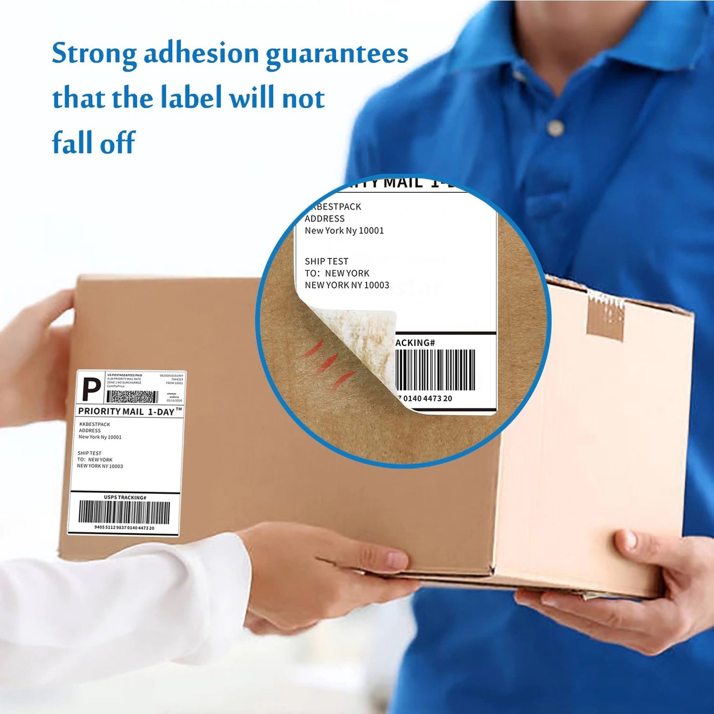 Direct Thermal Labels 100 x 150mm 500 Labels Courier Labels