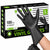 100x Disposable Nitrile Gloves Black - Large