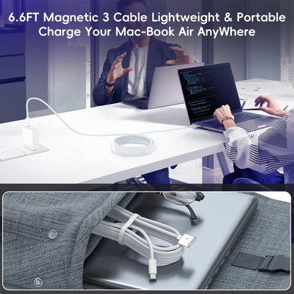USB C to MagSafe 3 Charging Cable For Macbook Air / Macbook Pro Replacement