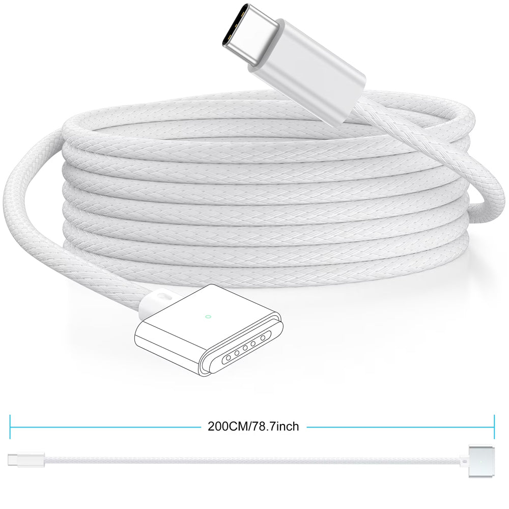USB C to MagSafe 3 Charging Cable For Macbook Air / Macbook Pro Replacement