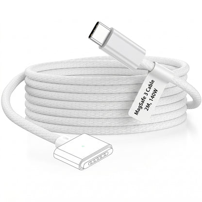 USB C to MagSafe 3 Charging Cable For Macbook Air / Macbook Pro Replacement
