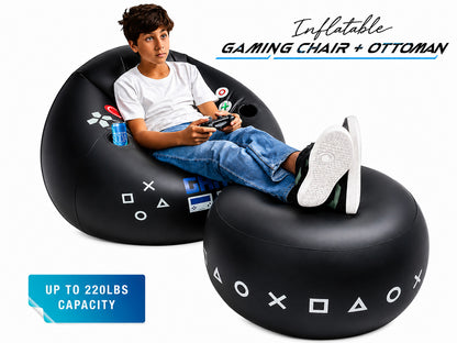 Inflatable Gaming Bean Bag Chair