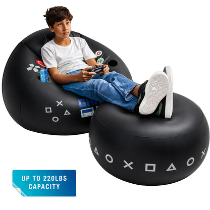 Inflatable Gaming Bean Bag Chair
