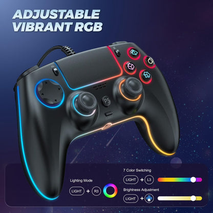 Wired Controller for PS5/PS4 Compatible Replacement