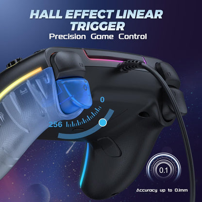 Wired Controller for PS5/PS4 Compatible Replacement