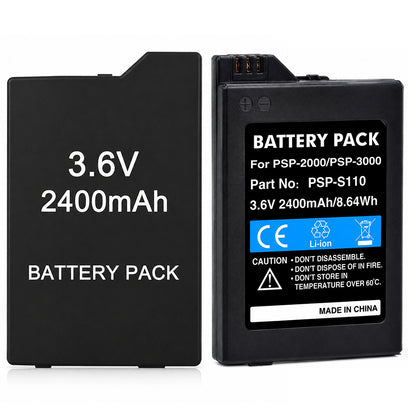 2400 mAh PSP 2000 3000 Battery