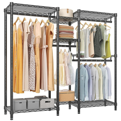 Metal Wardrobe Clothes Rack Clothes Organizer