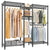 Metal Wardrobe Clothes Rack Clothes Organizer