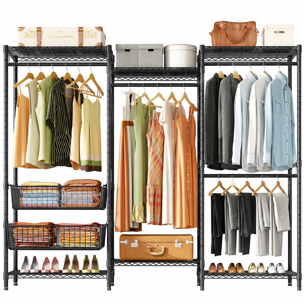 Wardrobe Organizer Clothes Rack
