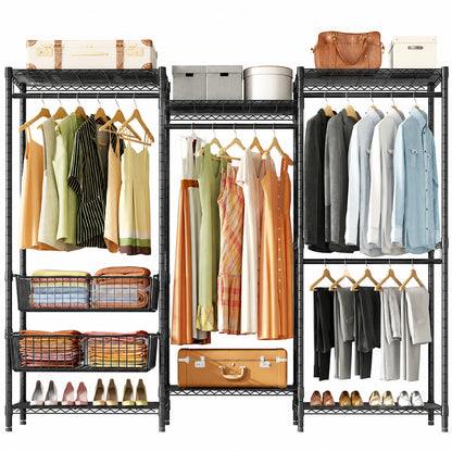 Wardrobe Organizer Clothes Rack