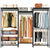 Wardrobe Organizer Clothes Rack