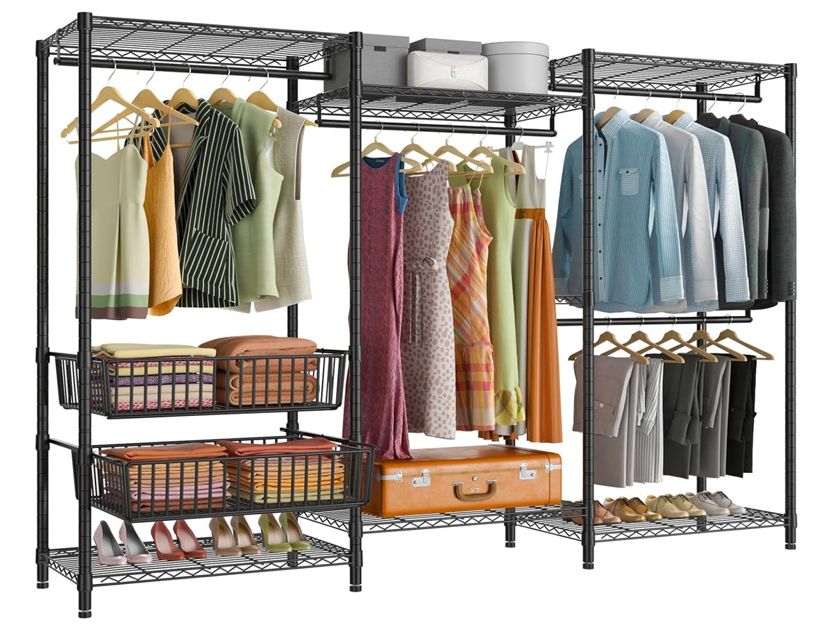 Wardrobe Organizer Clothes Rack