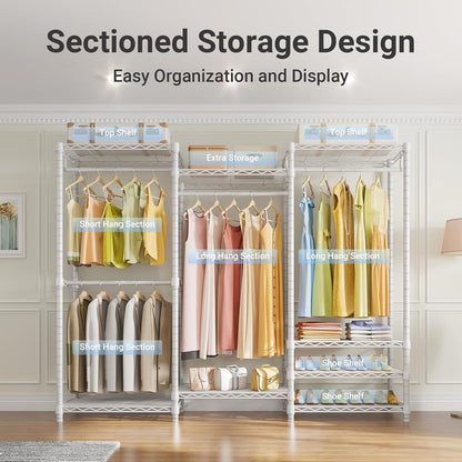 Wardrobe Organizer Clothes Rack
