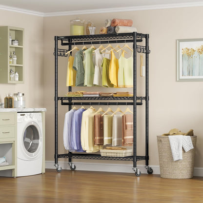 Clothes Organiser Metal Wardrobe