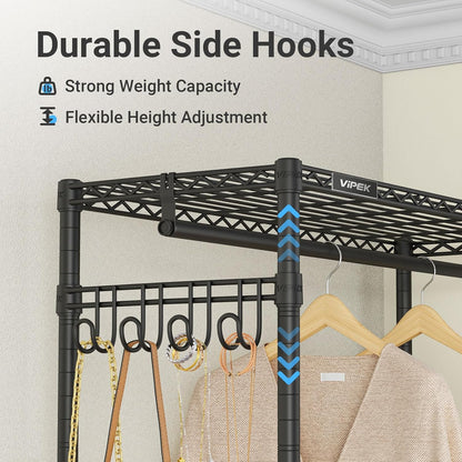 Clothes Organiser Metal Wardrobe