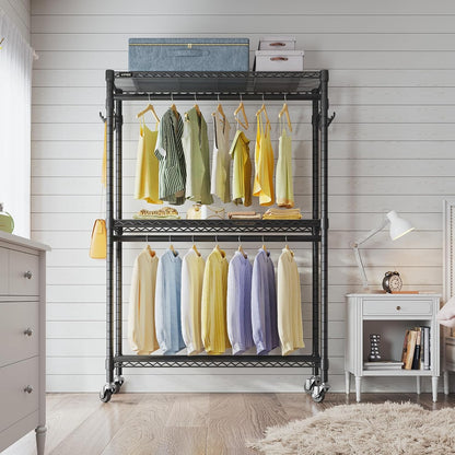 Clothes Organiser Metal Wardrobe
