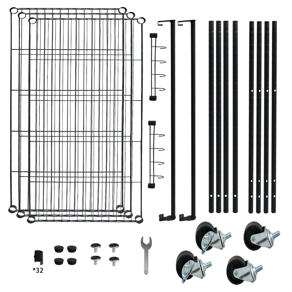 Clothes Organiser Metal Wardrobe