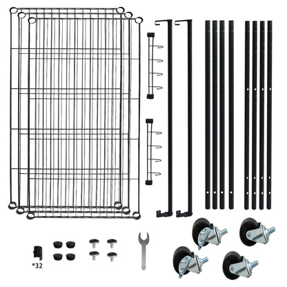 Clothes Organiser Metal Wardrobe