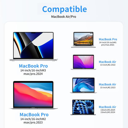 USB C to MagSafe 3 Charging Cable For Macbook Air / Macbook Pro Replacement