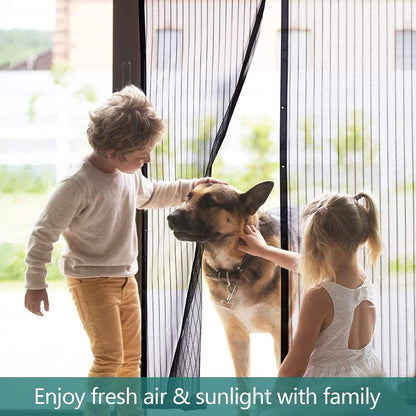 Magnetic Fly Screen Door Curtain