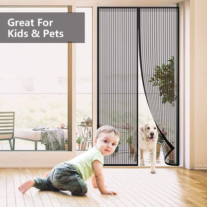Magnetic Fly Screen Door Curtain