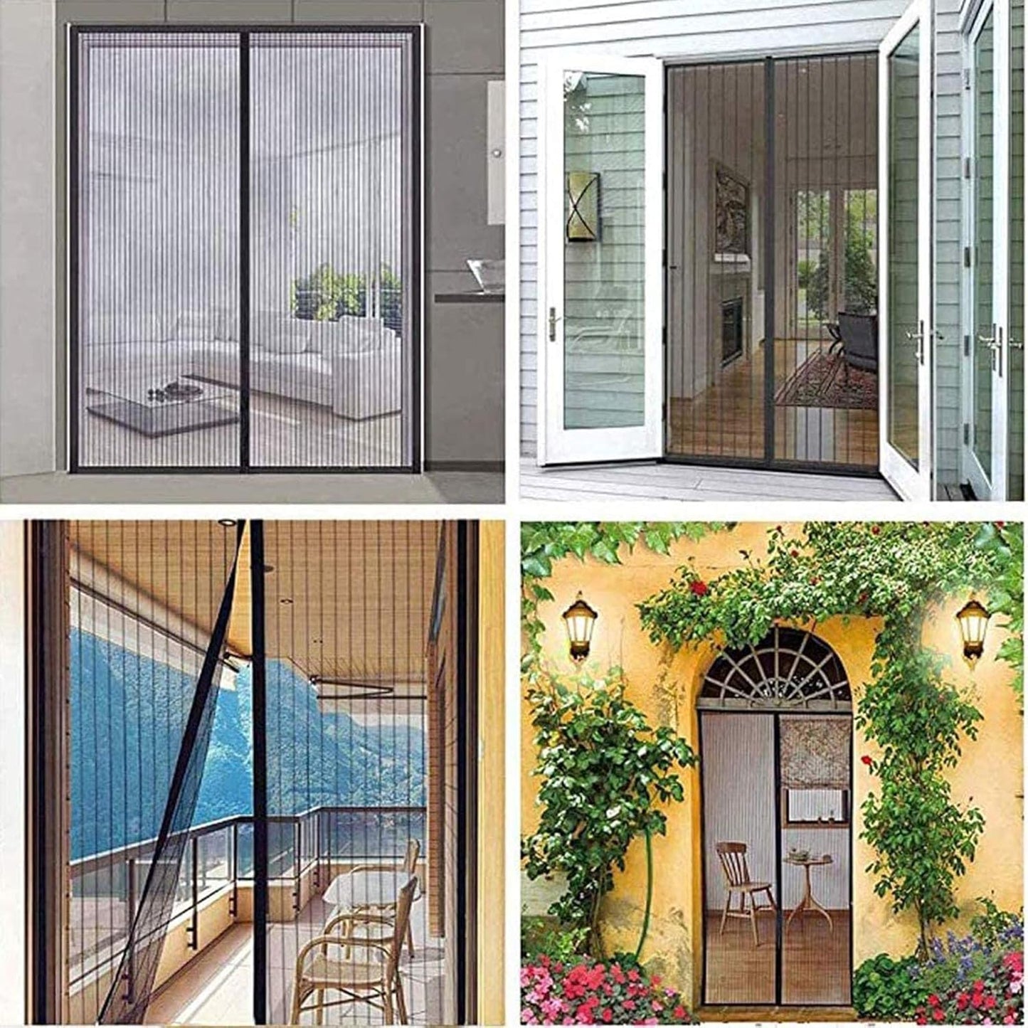 Magnetic Fly Screen Door Curtain