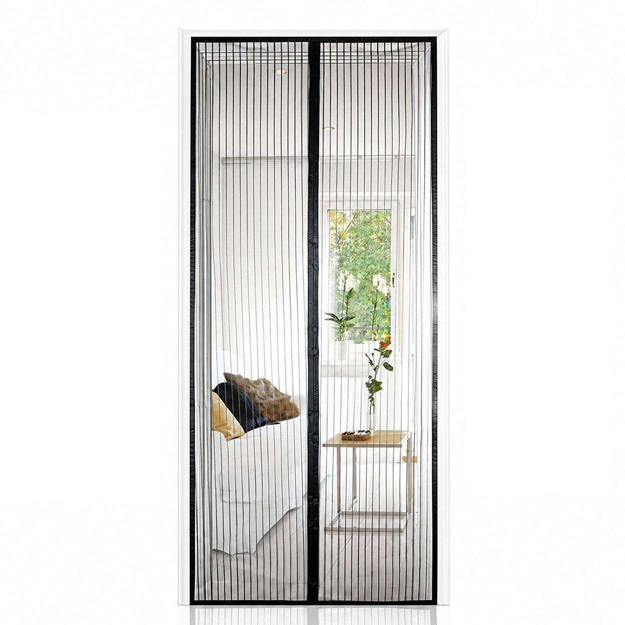 Magnetic Fly Screen Door Curtain