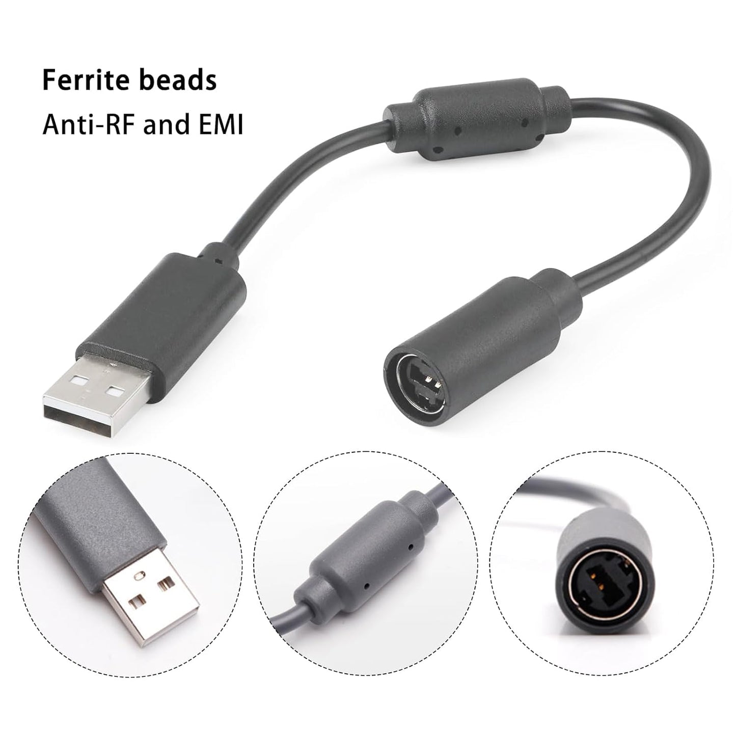 USB Breakaway Cable for Xbox 360