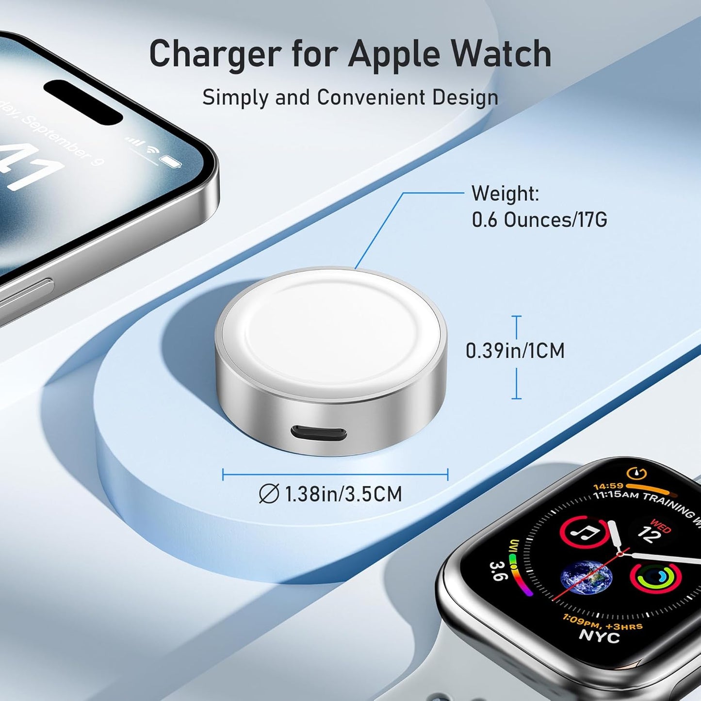 USB-C Charger Adapter for Apple Watch
