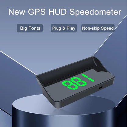 Digital Speedometer Universal GPS Car HUD Head Up Display
