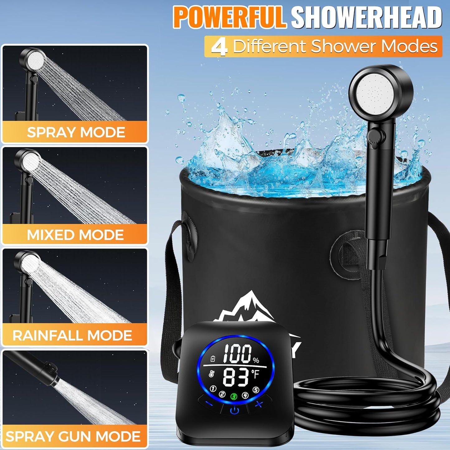 Camping Shower Kit - 20L