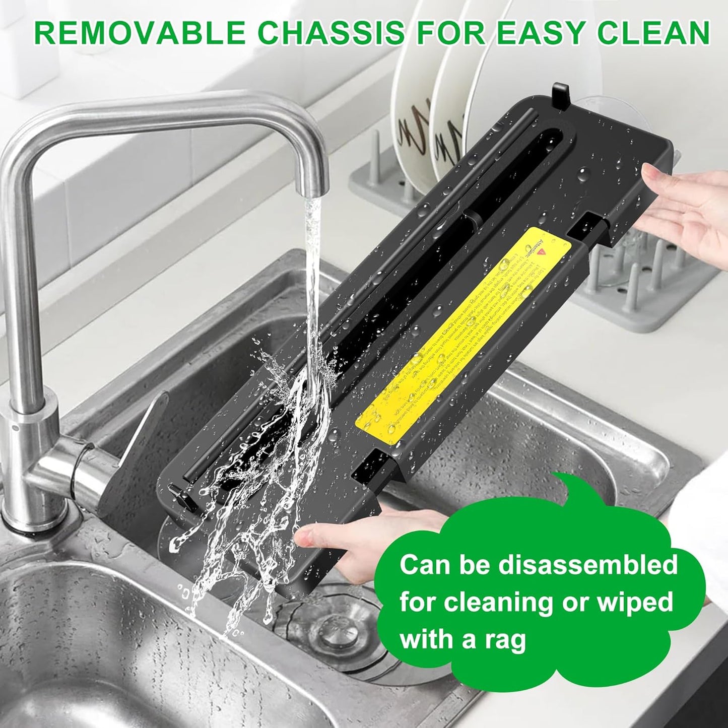 Vacuum Food Sealer Machine with Built-In Cutter