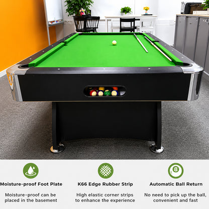 7Ft Multi Function 3 in 1 Pool Table Hockey Tennis Table With A Electronic Puck