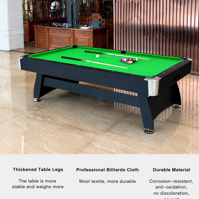 7Ft Multi Function 3 in 1 Pool Table Hockey Tennis Table With A Electronic Puck