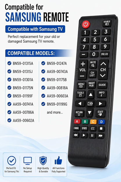 Samsung Smart TV Remote Replacement